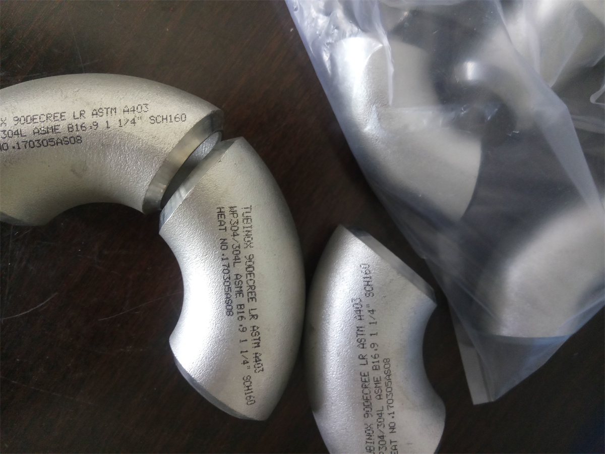 Stainless Steel Butt Welded Elbow